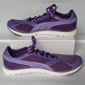 Puma Faas 100 R Performance Running Shoes in Purple & Lavender Color Size 8 NWOB
